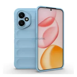   Szilikon telefonvédő (ütésállóság, kameravédő, 3D) VILÁGOSKÉK Honor 400
