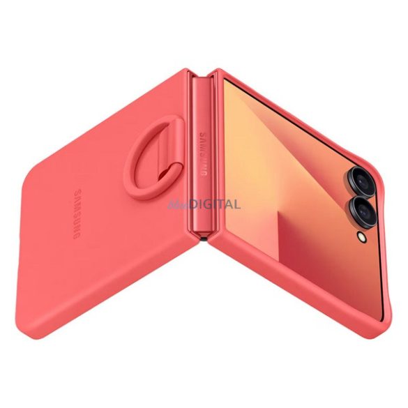SAMSUNG szilikon telefonvédő (telefongyűrű) KORALLPIROS Samsung Galaxy Z Fold7 (SM-F966)