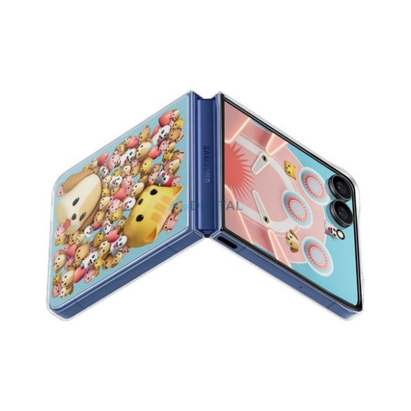 SAMSUNG műanyag telefonvédő (ütésállóság, cserélhető átlátszó + kártyazseb hátlap) ÁTLÁTSZÓ Samsung Galaxy Z Fold7 (SM-F966)