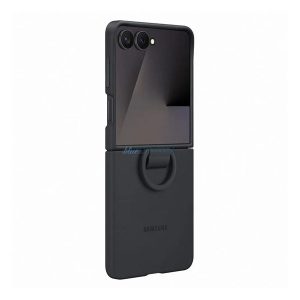 SAMSUNG szilikon telefonvédő (telefongyűrű) FEKETE Samsung Galaxy Z Fold7 (SM-F966)