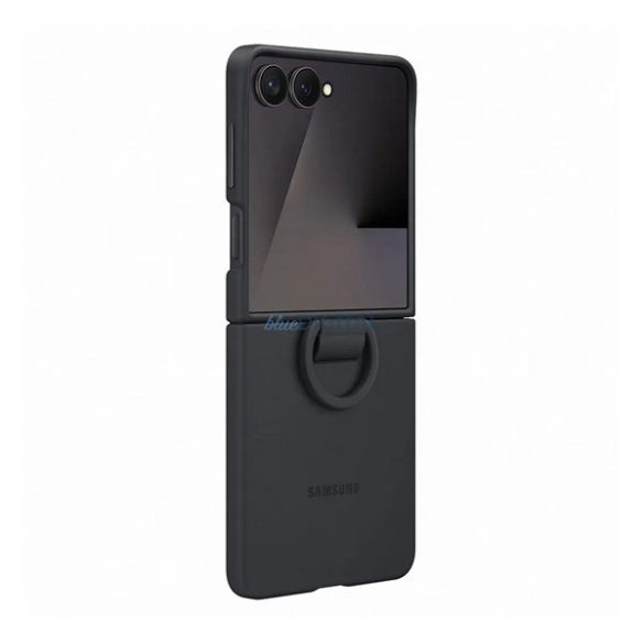 SAMSUNG szilikon telefonvédő (telefongyűrű) FEKETE Samsung Galaxy Z Fold7 (SM-F966)