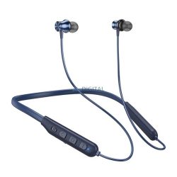   HOCO ES64 bluetooth fülhallgató SZTEREO (v5.4, nyakba akasztható, mikrofon, SPORT) SÖTÉTKÉK