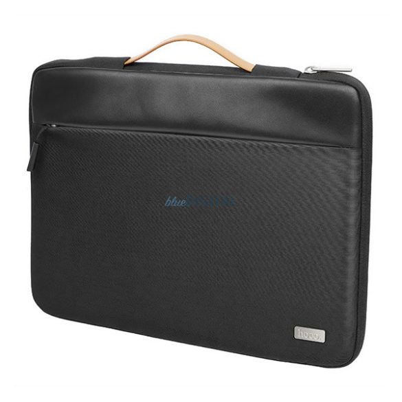 HOCO GT7 tok fekvő, bőr hatású LAPTOP/NOTEBOOK/TABLET (univerzális, 16" méret) FEKETE