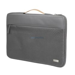   HOCO GT7 tok fekvő, bőr hatású LAPTOP/NOTEBOOK/TABLET (univerzális, 16" méret) SÖTÉTSZÜRKE