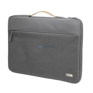 HOCO GT7 tok fekvő, bőr hatású LAPTOP/NOTEBOOK/TABLET (univerzális, 16" méret) SÖTÉTSZÜRKE