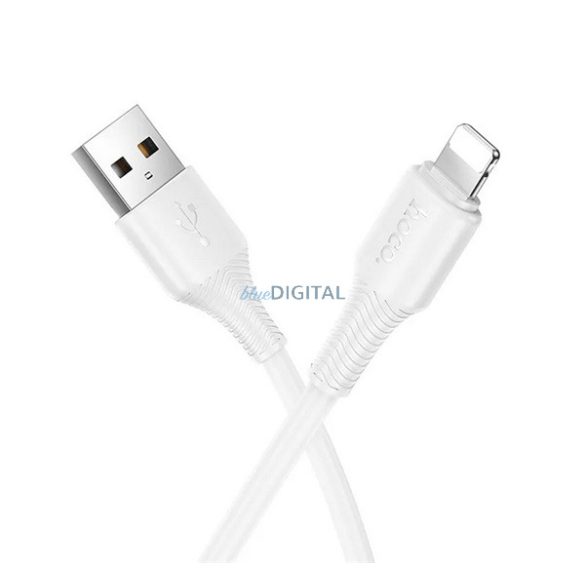 HOCO X120 adatkábel (Type-C - lightning, 27W, PD gyorstöltő, 100cm) FEHÉR