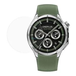 Kijelzővédő üveg (2.5D, 9H) ÁTLÁTSZÓ OnePlus Watch 3 43mm