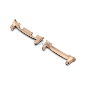 Óraszíj csatlakozó adapter (egyedi méret, 1 pár, átalakító, fém, 22mm) ROZÉARANY Samsung Galaxy Watch 8 eSIM 44mm (SM-L335), Galaxy Watch 8 eSIM 40mm (SM-L325), Galaxy Watch 8 44mm (SM-L330)