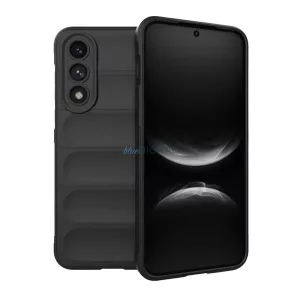 Szilikon telefonvédő (ütésállóság, kameravédő, 3D) FEKETE OnePlus Nord 5