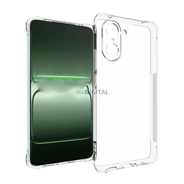 Szilikon telefonvédő (ütésállóság, légpárnás sarok) ÁTLÁTSZÓ OnePlus Nord CE 5