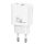USAMS T65 hálózati töltő USB+Type-C aljzat (25W, PD gyorstöltő) FEHÉR USAMS T65 hálózati töltő USB+Type-C aljzat (25W, PD gyorstöltő) FEHÉR