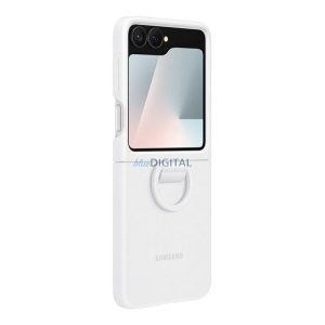 SAMSUNG szilikon telefonvédő (telefongyűrű) FEHÉR Samsung Galaxy Z Flip6 (SM-F741), Galaxy Z Flip7 FE (SM-F761)