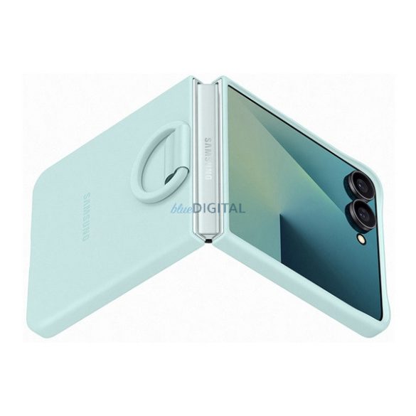 SAMSUNG szilikon telefonvédő (telefongyűrű) MENTA Samsung Galaxy Z Flip7 (SM-F766)