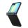 SPIGEN TOUGH ARMOR MAG műanyag telefonvédő (ütésállóság, kitámasztó, MagSafe) FEKETE Samsung Galaxy Z Flip7 (SM-F766)