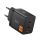 SPIGEN ESSENTIAL hálózati töltő 2 USB aljzat (47W, GaN, PD gyorstöltő 3.0) FEKETE SPIGEN ESSENTIAL hálózati töltő 2 USB aljzat (47W, GaN, PD gyorstöltő 3.0) FEKETE