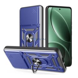   Defender szilikon telefonvédő (ütésállóság, tartógyűrű, kameravédő) SÖTÉTKÉK Xiaomi Poco F7 Pro