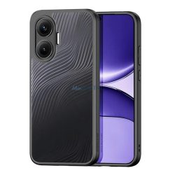   DUX DUCIS AIMO szilikon telefonvédő (ütésállóság, kameravédő, matt, hullám) FEKETE Xiaomi Poco F7