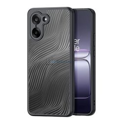   DUX DUCIS AIMO szilikon telefonvédő (ütésállóság, kameravédő, matt, hullám) FEKETE OnePlus Nord CE5