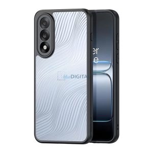 DUX DUCIS AIMO szilikon telefonvédő (ütésállóság, kameravédő, matt, hullám) FEKETE OnePlus Nord 5