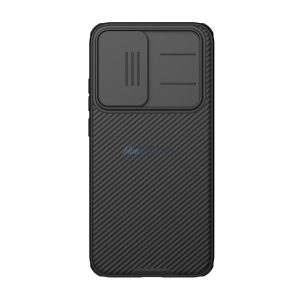 NILLKIN CAMSHIELD PRO MAGNETIC műanyag telefonvédő (ütésállóság, kameravédő, mágneses, csíkos) FEKETE Xiaomi Poco F7