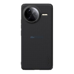 NILLKIN SUPER FROSTED PRO MAGNETIC műanyag telefonvédő (mágneses, ütésállóság, gumírozott) FEKETE Xiaomi Poco F7 Ultra