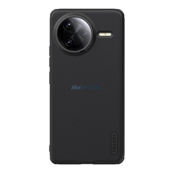 NILLKIN SUPER FROSTED PRO MAGNETIC műanyag telefonvédő (mágneses, ütésállóság, gumírozott) FEKETE Xiaomi Poco F7 Ultra