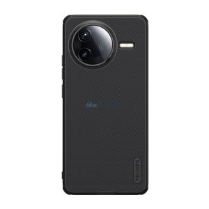 NILLKIN SUPER FROSTED PRO MAGNETIC műanyag telefonvédő (mágneses, ütésállóság, gumírozott) FEKETE Xiaomi Poco F7 Pro
