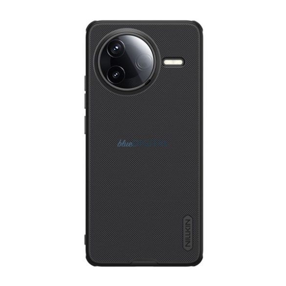 NILLKIN SUPER FROSTED PRO MAGNETIC műanyag telefonvédő (mágneses, ütésállóság, gumírozott) FEKETE Xiaomi Poco F7 Pro