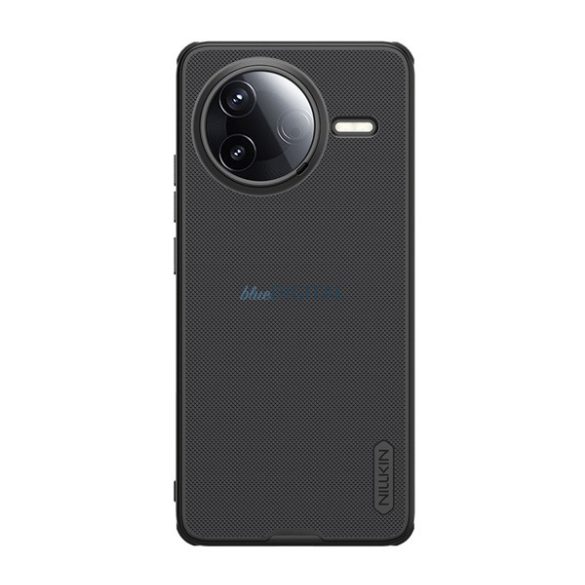 NILLKIN SUPER FROSTED PRO műanyag telefonvédő (ütésállóság, gumírozott, érdes felület) FEKETE Xiaomi Poco F7 Pro