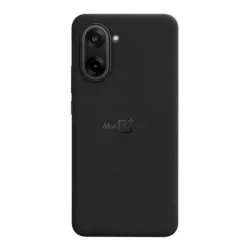   ONEPLUS SANDSTONE szilikon telefonvédő (ultravékony, műanyag hátlap, mágneses) FEKETE OnePlus Nord CE5