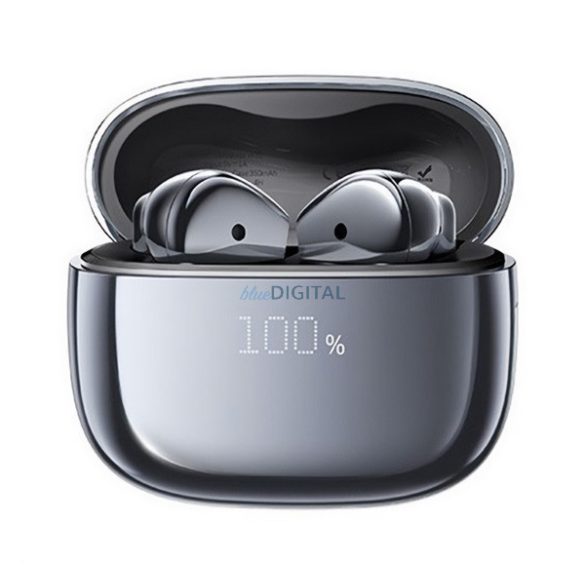 REMAX COZYBUDS bluetooth fülhallgató SZTEREO (v5.4, TWS, mikrofon, zajszűrő + töltőtok) FEKETE