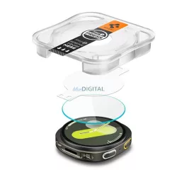   SPIGEN EZ FIT kijelzővédő üveg 2db (2.5D, 0.2mm, ultravékony, 9H) ÁTLÁTSZÓ Samsung Galaxy Watch 8 eSIM 40mm (SM-L325), Galaxy Watch 8 40mm (SM-L320)