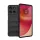 Szilikon telefonvédő (ütésállóság, kameravédő, 3D) FEKETE Motorola Moto G56 (XT2529)