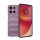 Szilikon telefonvédő (ütésállóság, kameravédő, 3D) LILA Motorola Moto G56 (XT2529)