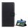 Tok álló, bőr hatású (FLIP, oldalra nyíló, asztali tartó, prémium) FEKETE Xiaomi Poco F7