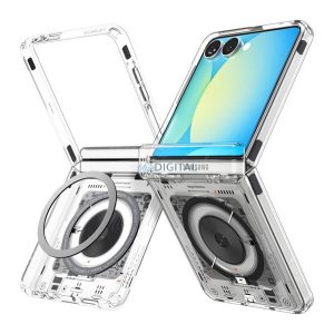 SPIGEN ULTRA HYBRID MAG NEO ONE műanyag telefonvédő (ütésállóság, légpárnás keret, MagSafe) ÁTLÁTSZÓ Samsung Galaxy Z Flip7 (SM-F766)