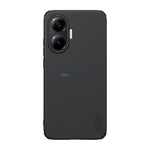 NILLKIN SUPER FROSTED PRO műanyag telefonvédő (ütésállóság, gumírozott, érdes felület) FEKETE Xiaomi Poco F7