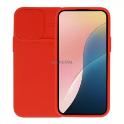   Szilikon telefonvédő (matt, mikrofiber plüss belső, kameravédő) PIROS Samsung Galaxy A56 5G (SM-A566)