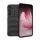 Szilikon telefonvédő (ütésállóság, kameravédő, 3D) FEKETE Samsung Galaxy S25 FE (SM-S731)