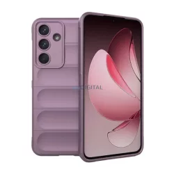   Szilikon telefonvédő (ütésállóság, kameravédő, 3D) LILA Samsung Galaxy S25 FE (SM-S731)