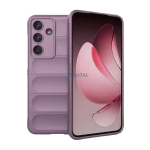 Szilikon telefonvédő (ütésállóság, kameravédő, 3D) LILA Samsung Galaxy S25 FE (SM-S731)