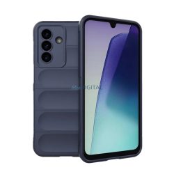   Szilikon telefonvédő (ütésállóság, kameravédő, 3D) SÖTÉTKÉK Samsung Galaxy A17 5G (SM-A176)