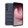 Szilikon telefonvédő (ütésállóság, kameravédő, 3D) SÖTÉTKÉK Samsung Galaxy S25 FE (SM-S731)