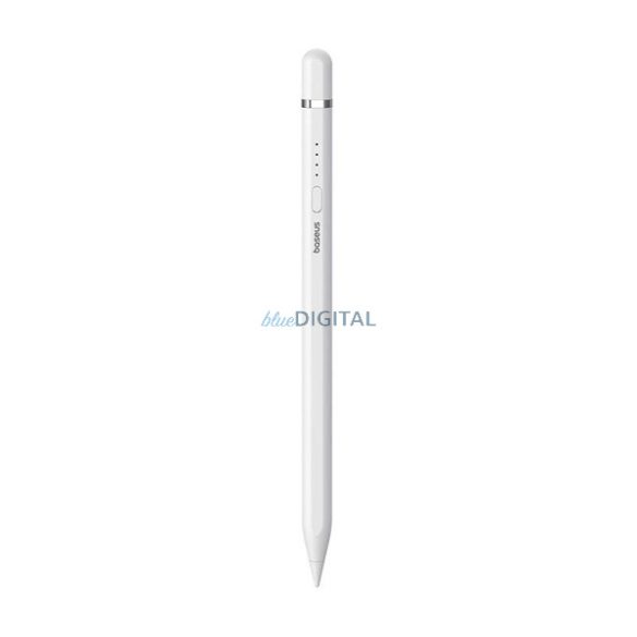 BASEUS SMOOTH WRITING érintő ceruza (aktív, kapacitív, lightning plug-in + póthegy, Apple Pencil kompatibilis) FEHÉR Apple IPAD, IPAD 2, IPAD (3rd Generation)