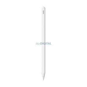 BASEUS SMOOTH WRITING érintő ceruza (aktív, kapacitív, mágneses töltés + póthegy, Apple Pencil kompatibilis) FEHÉR Apple IPAD, IPAD 2, IPAD (3rd Generation)