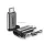 UGREEN adapter (Type-C aljzat - microUSB, adatátvitel és töltés) SÖTÉTSZÜRKE