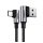 UGREEN US176 adatkábel (USB - Type-C, 3A, gyorstöltő 3.0, 200cm, 90 fokos, cipőfűző) SÖTÉTSZÜRKE UGREEN US176 adatkábel (USB - Type-C, 3A, gyorstöltő 3.0, 200cm, 90 fokos, cipőfűző) SÖTÉTSZÜRKE