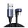 UGREEN US311 adatkábel és töltő (USB - Type-C, 3A, QC 3.0, 100cm, 180 fokos, cipőfűző minta) FEKETE UGREEN US311 adatkábel és töltő (USB - Type-C, 3A, QC 3.0, 100cm, 180 fokos, cipőfűző minta) FEKETE