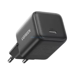   UGREEN X513 hálózati töltő Type-C aljzat (30W, GaN, PD gyorstöltő) SÖTÉTSZÜRKE