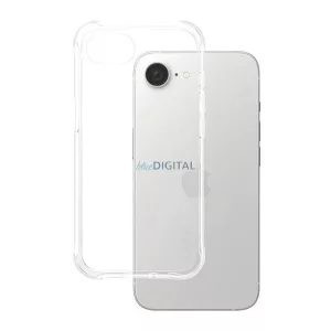 PANZERGLASS CARE SAMBA szilikon telefonvédő (ütésállóság, légpárnás sarok, kameravédő) ÁTLÁTSZÓ Apple iPhone 16e